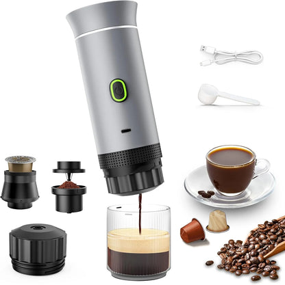 Trellivo™ Wireless Electric Portable Espresso Coffee Machine