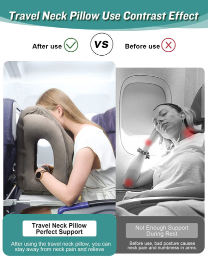 Trellivo™  Air Travel Pillow