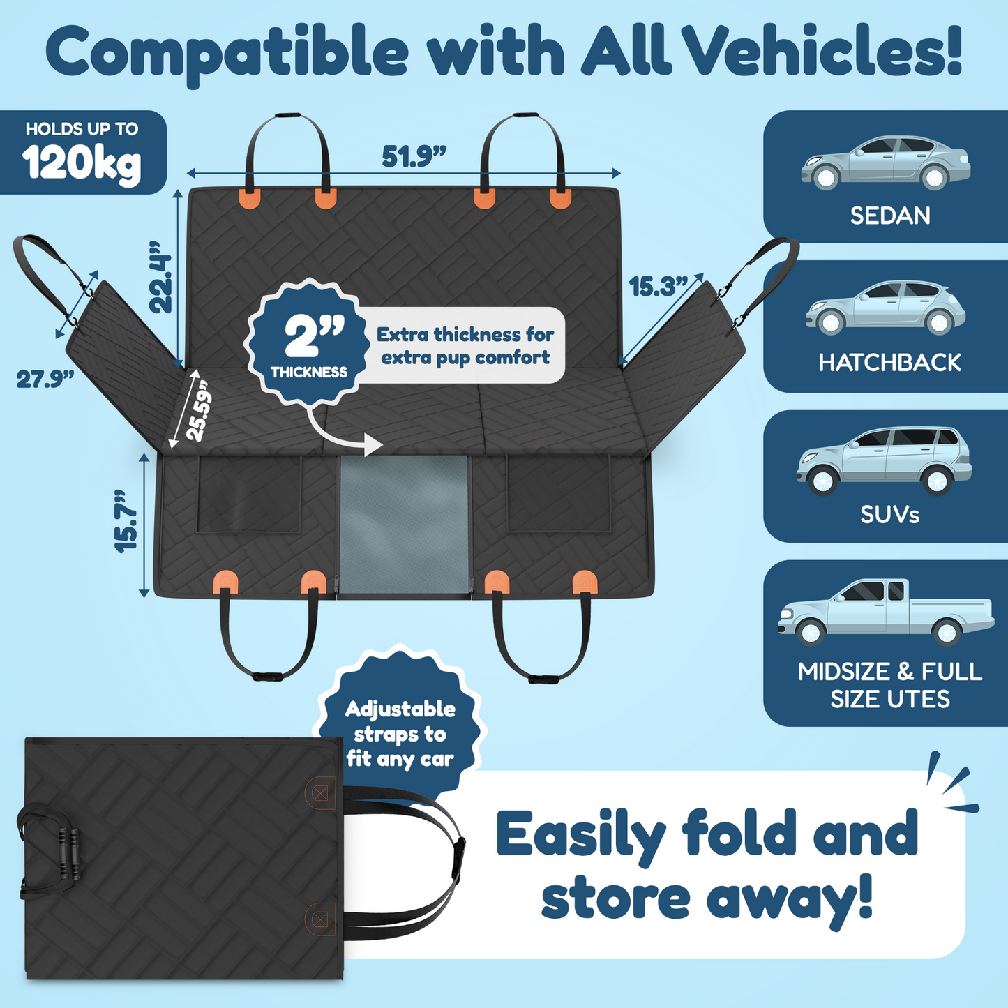 Trellivo™ Hard Bottom Car Seat for Pets