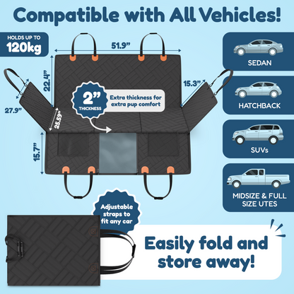 Trellivo™ Hard Bottom Car Seat for Pets