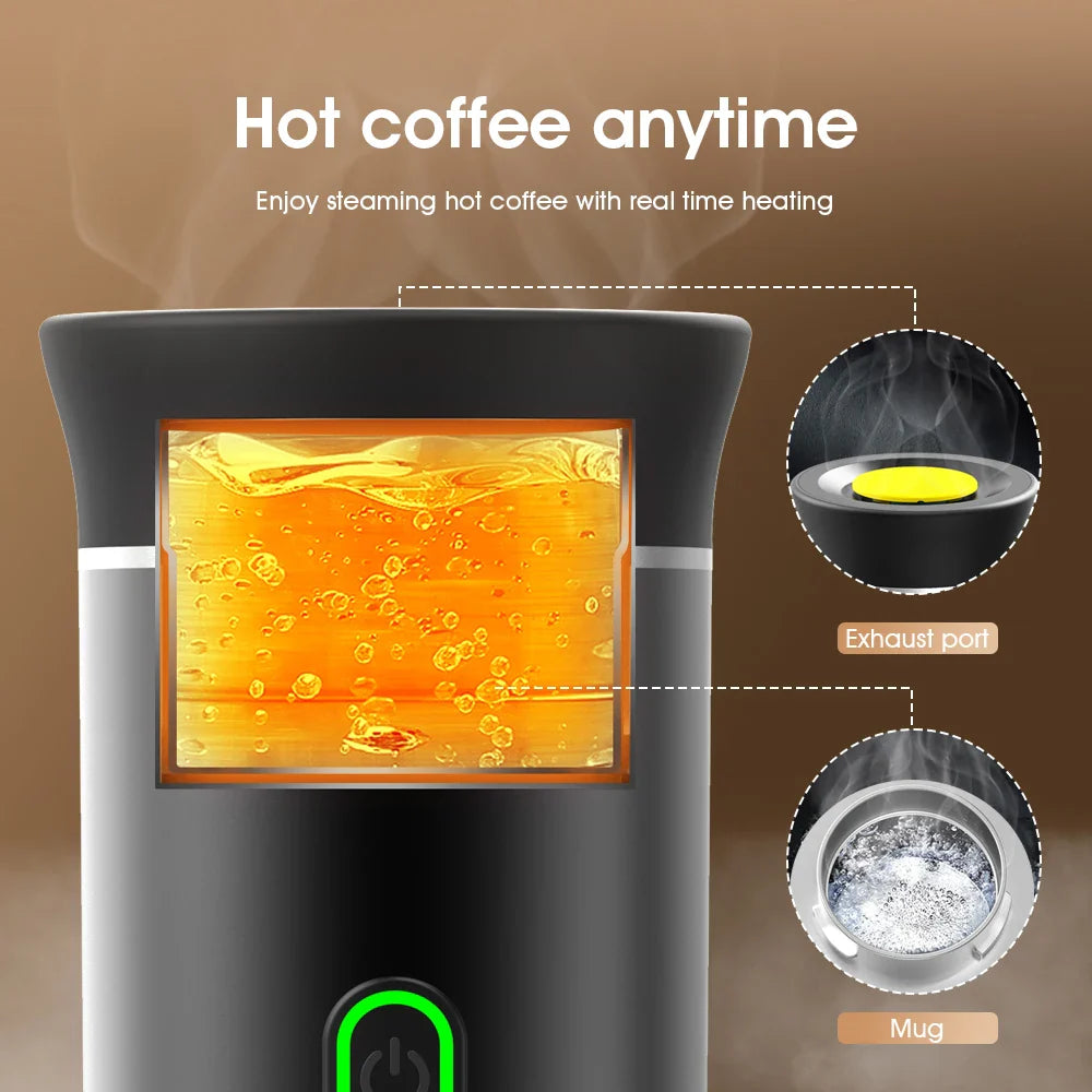 Trellivo™ Wireless Electric Portable Espresso Coffee Machine